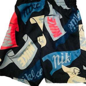 Nike boys Multicolor Graphic swim Shorts